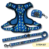 Essential Exploration No-Pull Harness Walk Set - Dino (3-Piece)