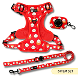 Essential Exploration No-Pull Harness Walk Set - Soup Dumpling (3-Piece)