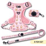 Starter Walk Kit -  Exploration No-Pull Harness - Taro Milk Tea (3-Piece) (Preorder - Late June)
