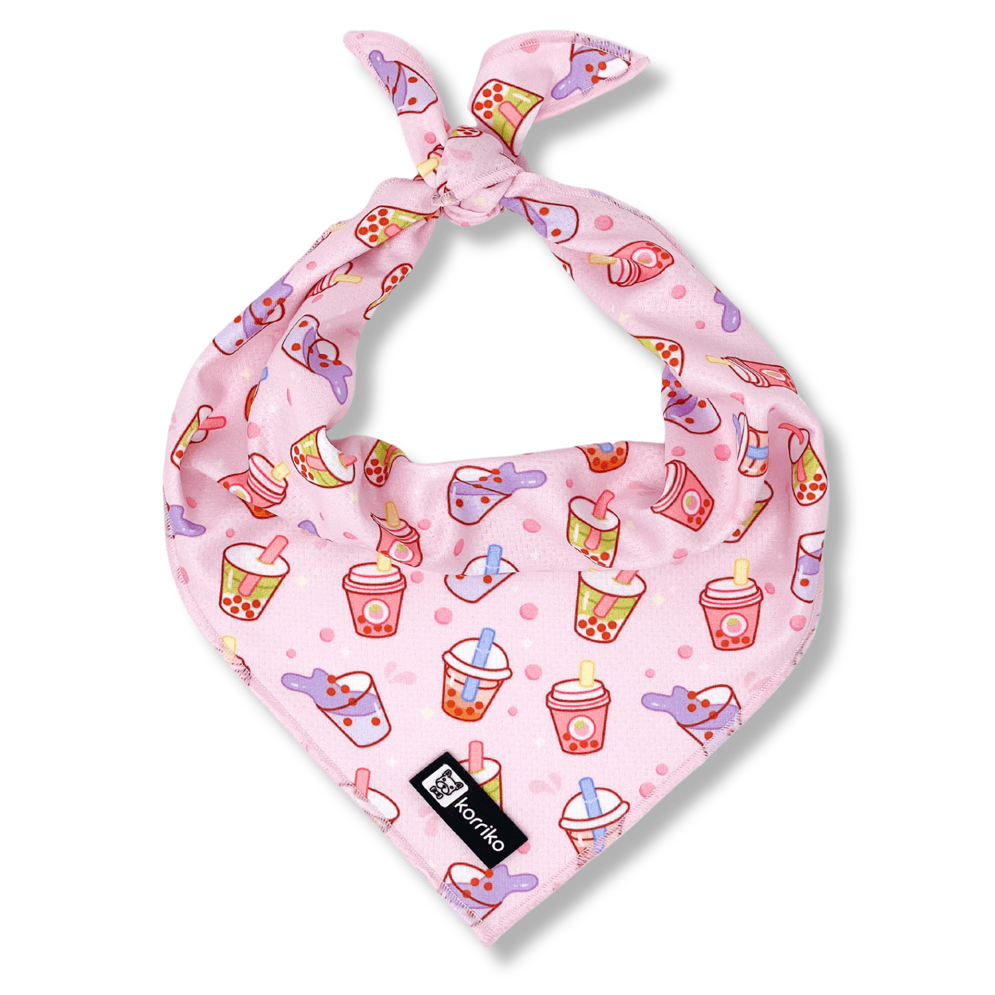 Cooling Dog Bandana - Taro Milk Tea