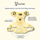 Ultimate Exploration No-Pull Harness Bundle Set - Lemonade (6-Piece)