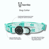 Dog Collar - Mint Sakura (Final Sale)