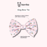 Dog Bow Tie - Over the Rainbow