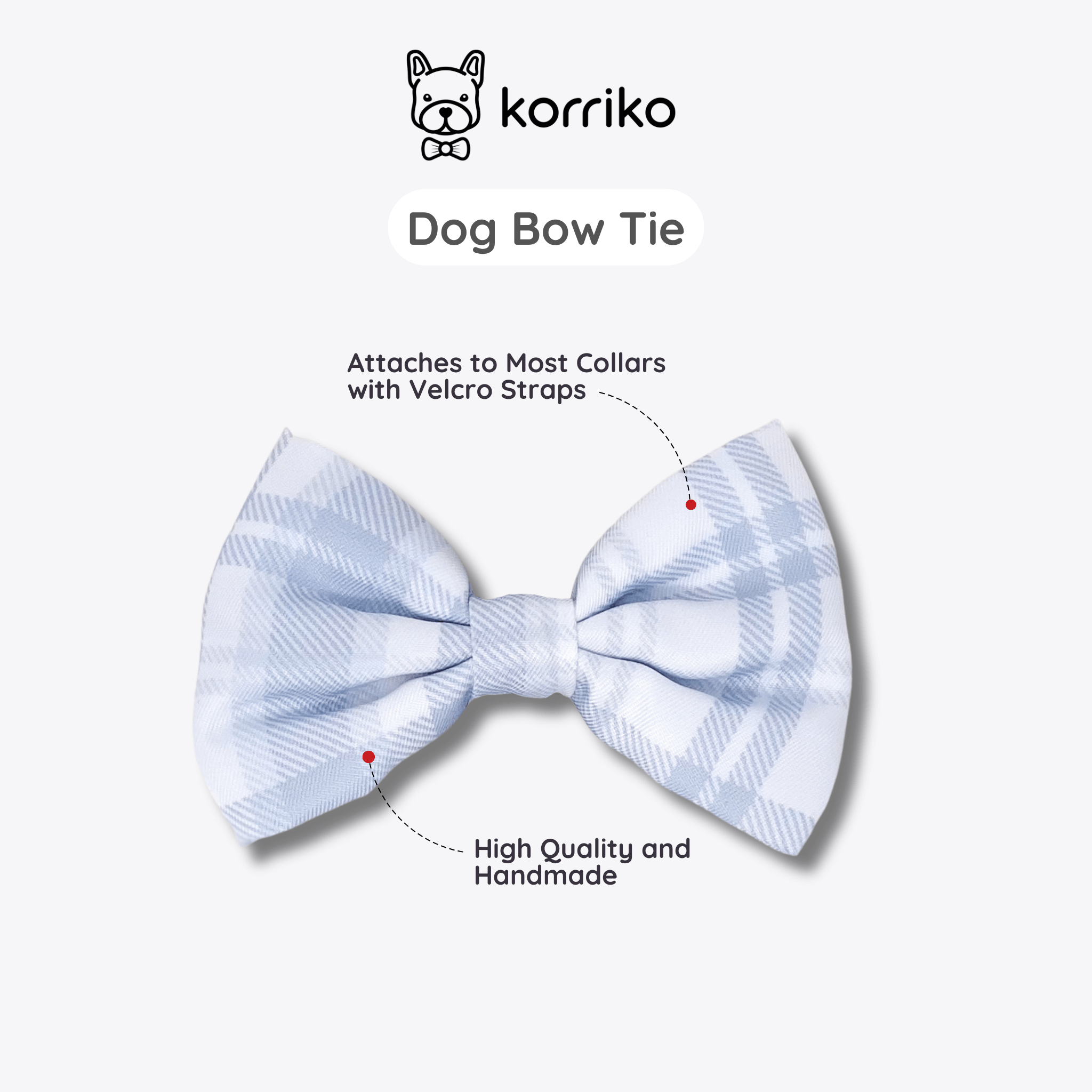 Dog Bow Tie - Park City Plaid (Final Sale)