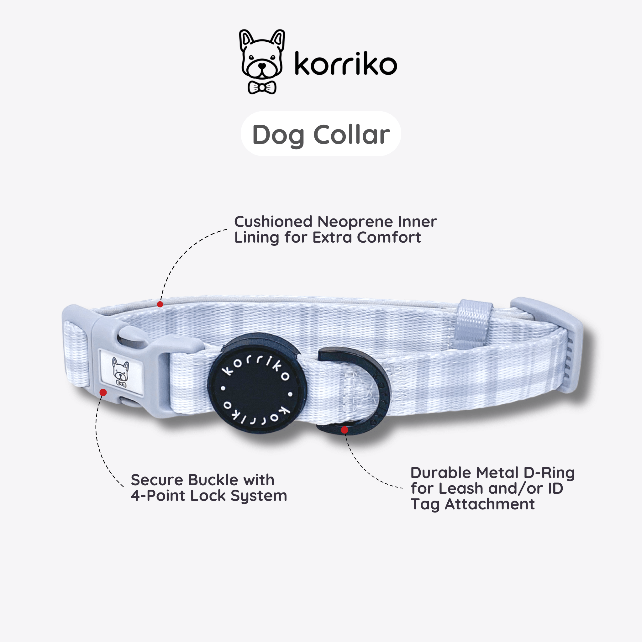 Dog Collar - Park City Plaid (Final Sale)