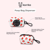 Poop Bag Dispenser - Strawberries & Cream