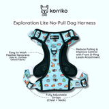 Ultimate Exploration No-Pull Harness Bundle Set - Sushi (5-Piece)