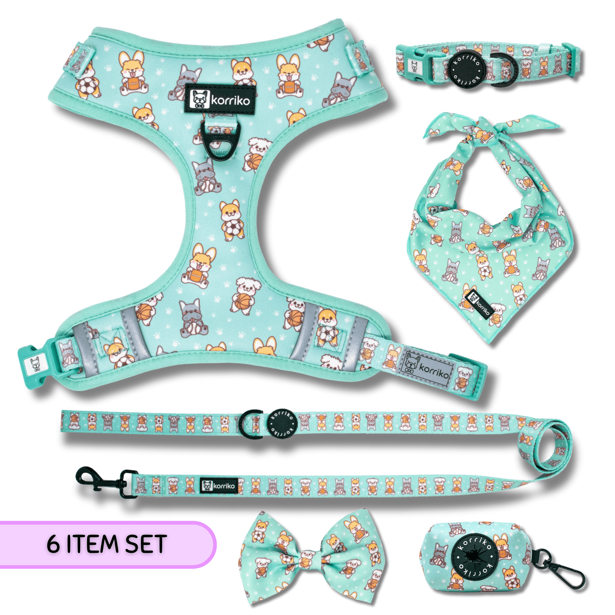 Ultimate Adjustable Harness Bundle Set - Dream Team (6-Piece) (Final Sale)