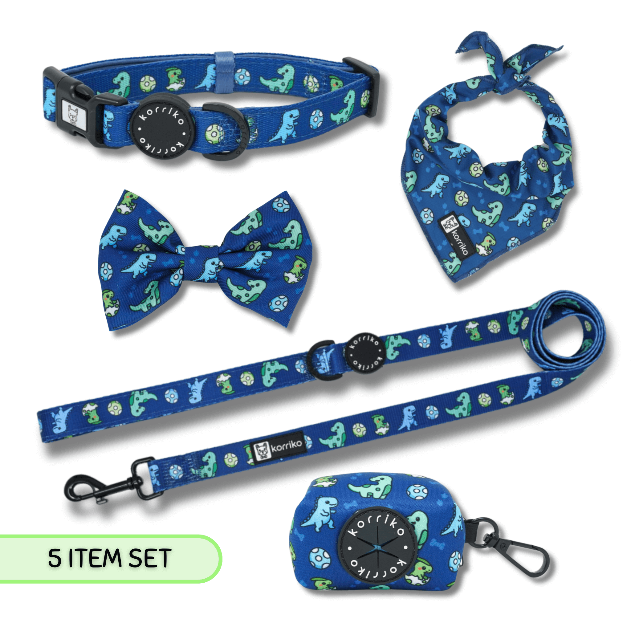Ultimate Collar Bundle Set - Dino (5-Piece)