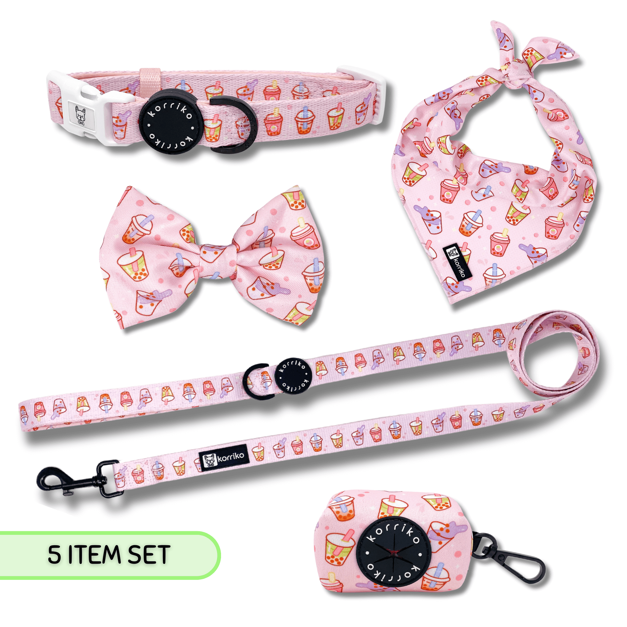 Ultimate Collar Bundle Set - Taro Milk Tea (5-Piece) (Preorder - Late June)