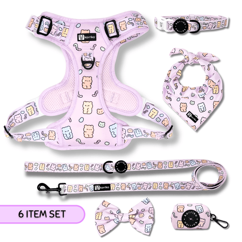 Shark Ultimate Harness Bundle Set | 4-Piece Matching Dog Walking