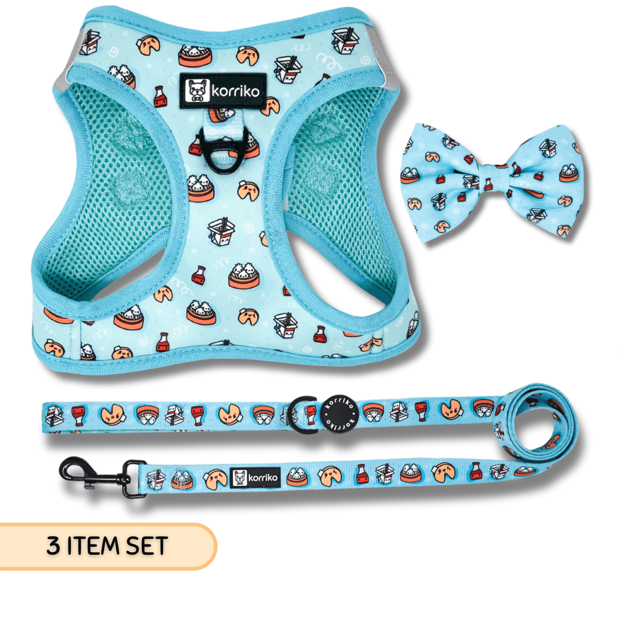 Ultimate Step-In Harness Bundle Set - Adorabao (3-Piece)