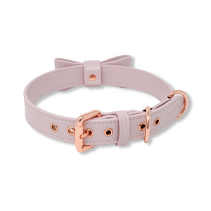 Signature Collar & Leash Set - Blush Pink