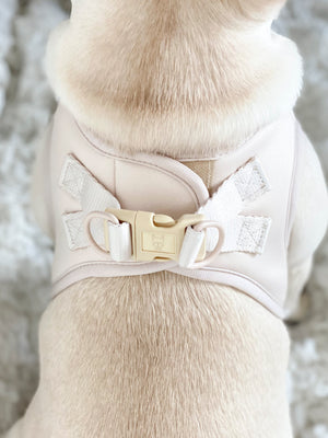Step-In Dog Harness - Almond Nude