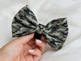 Dog Bow Tie - Green Camo (Final Sale)