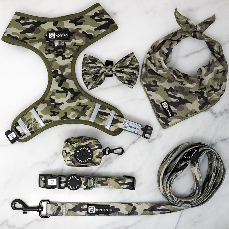 Ultimate Classic No-Pull Harness Bundle Set - Green Camo (6-Piece) (Final Sale)