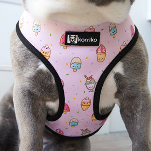 Reversible Dog Harness - Ice Cream (Final Sale)