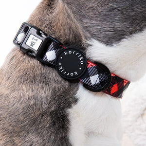 Dog Collar - Red Plaid